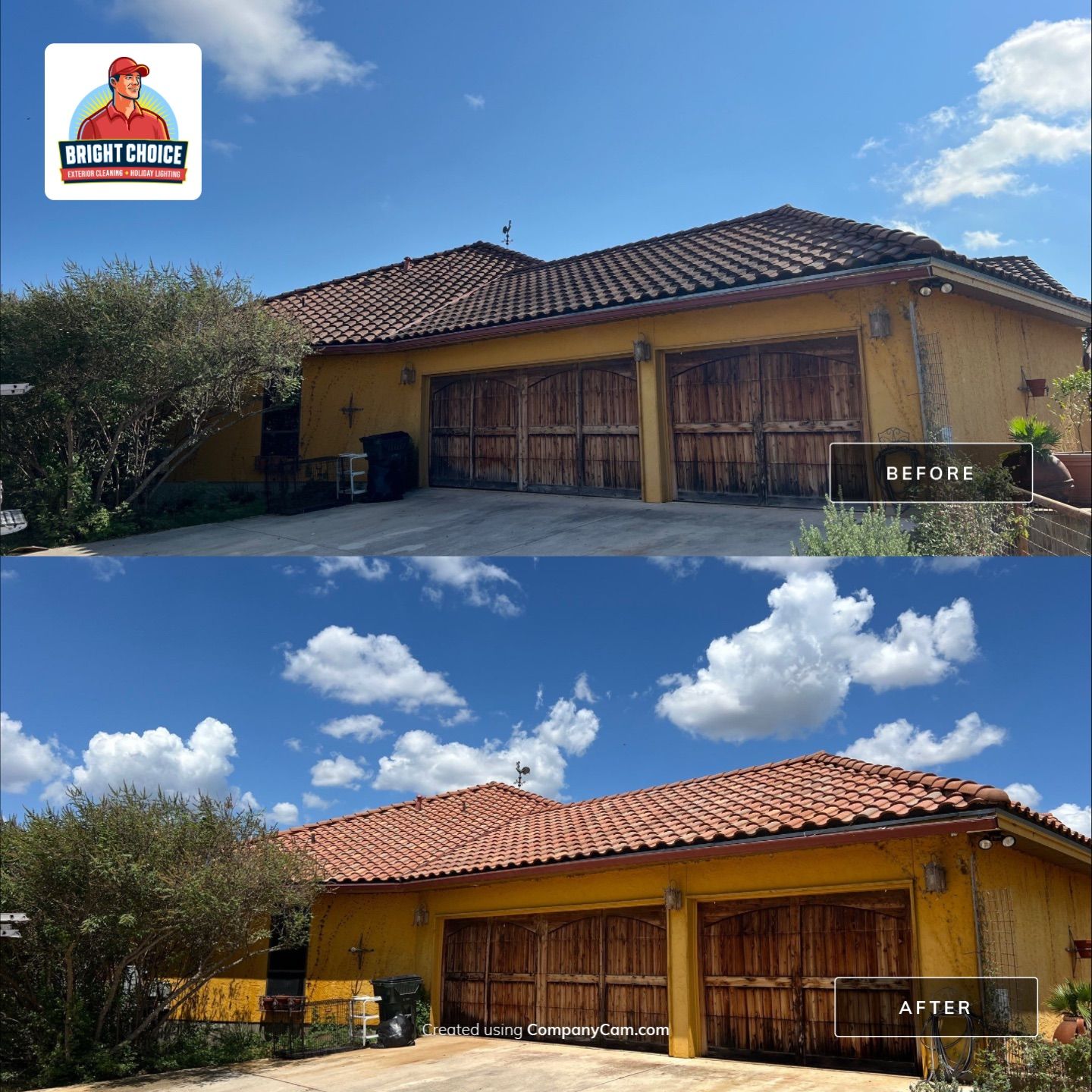 Roof Soft Wash Tile | Stay Bright Guarantee – 3-Year Roof Wash Warranty